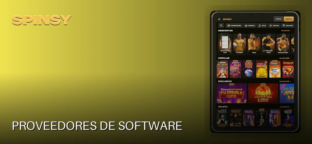 Proveedores de software