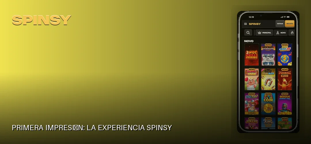 Primera impresión: la experiencia Spinsy