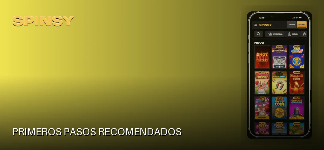 Primeros pasos recomendados